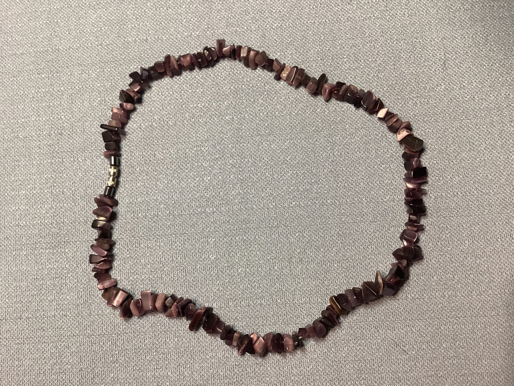 Catenine: Wunderschöne Edelstein-Heilstein Splitterkette; Amethyst – Nuovo (secondo la descrizione) da Laax venduto da kri_95f5 2