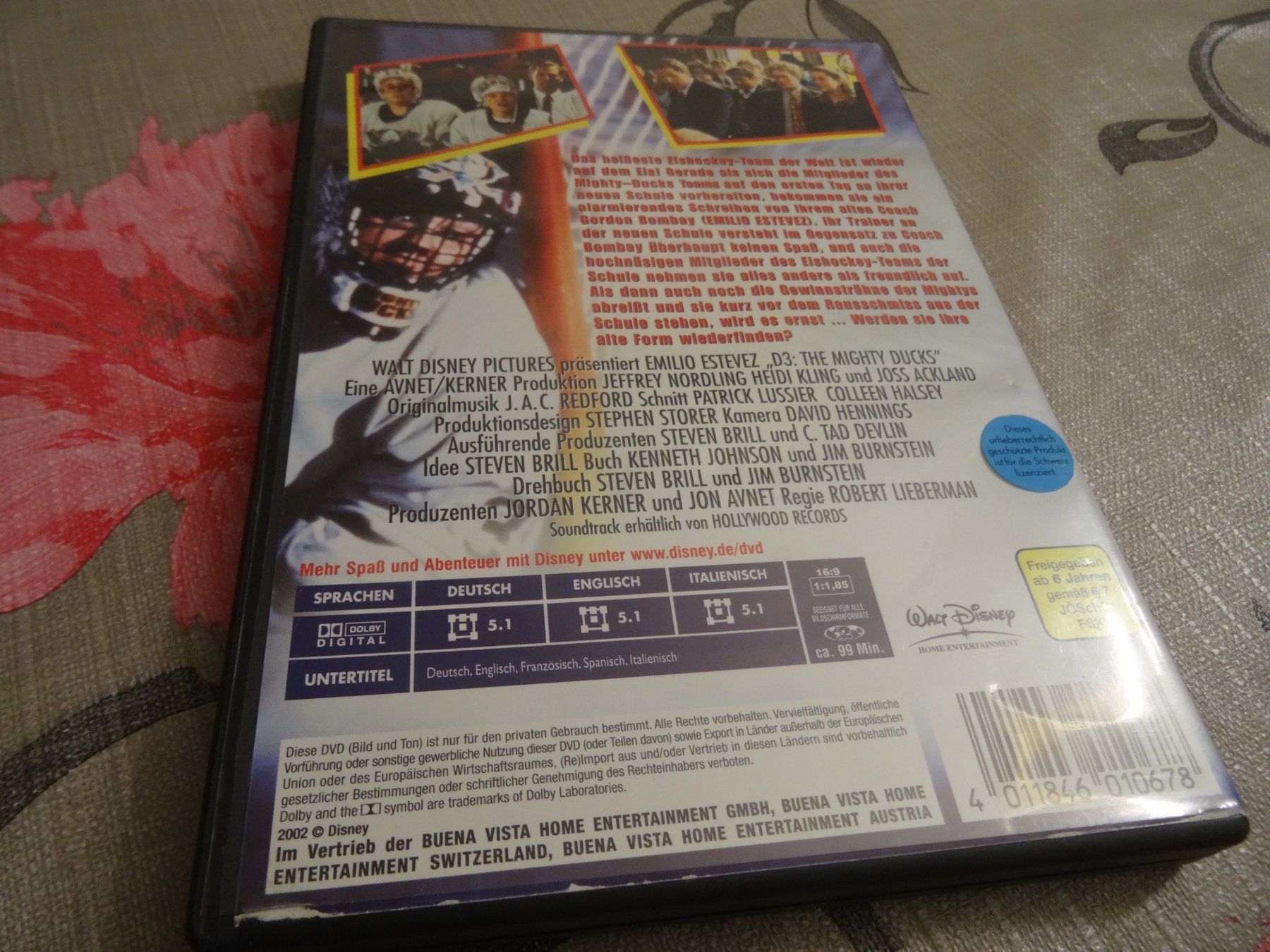 Tutti i DVDs: D3 - The Mighty Ducks DVD – Usato da Olten venduto da Disc-Verkauf 2