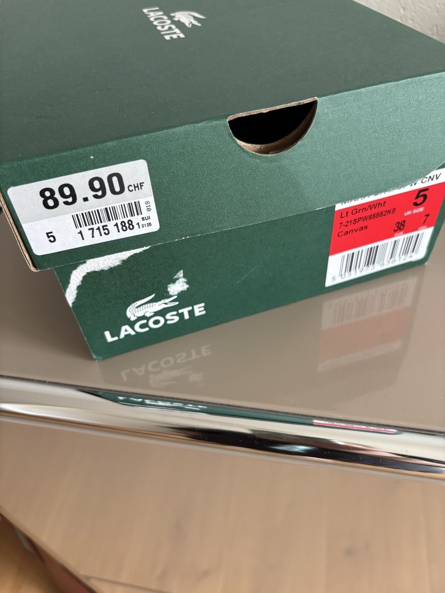 Lacoste Scarpe da uomo: Lacoste Vintage Schuhe Gr 38 – Usato da Boniswil venduto da Biancaneve91 3