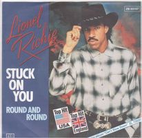 Single7  Lionel Richie  --  Stuck on you