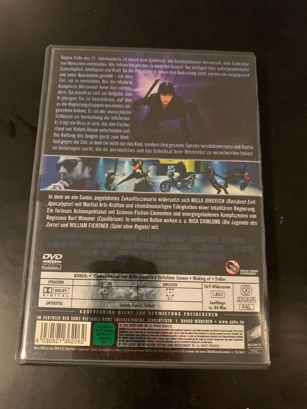 Tutti i DVDs: Ultraviolet (DVD) – Usato da Frasnacht venduto da RS-Ric 1