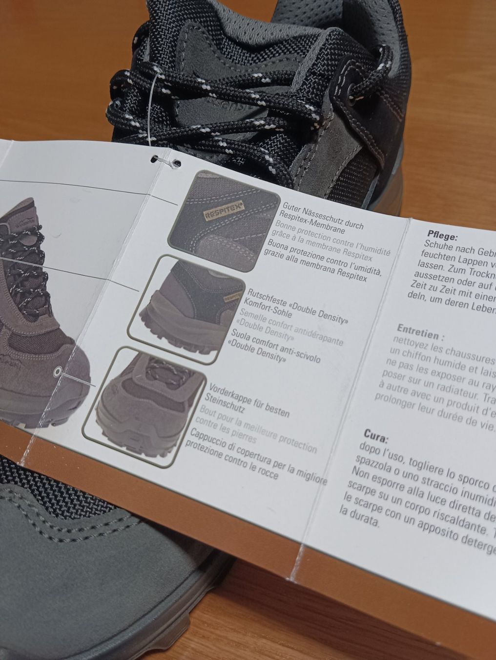 Scarpe da uomo: Trekkingschuhe Wanderschuhe Weissenstein Herren Gr. 44 NEU – Nuovo e nell'imballaggio originale da Densbüren venduto da H-76 5