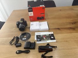Sony Alpha 35 Camara Full HD + Sony  18 - 55 SAM Objektiv