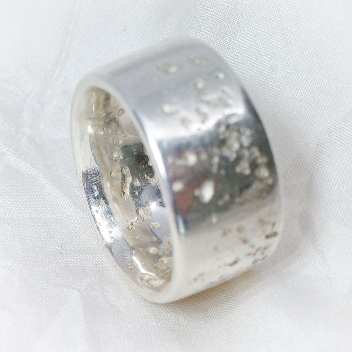 Anelli: Grosser Silber Ring 26.5 gr. Grösse 68 handmade Silberring – Nuovo (secondo la descrizione) da Rüti (ZH) venduto da vint-age 1