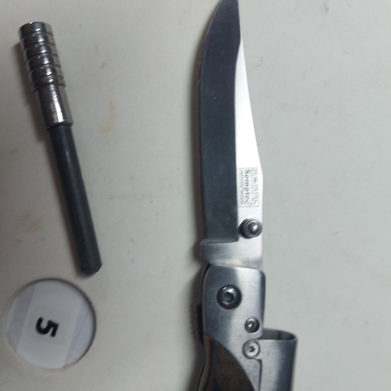 Taschenmesser: Feuerschlagmesser Nr 05 – Neu (gemäss Beschreibung) aus Opfikon von Seevogt47