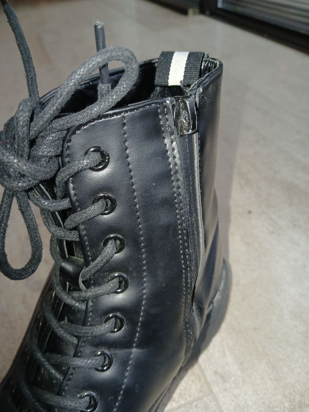 Herrenschuhe: Bottes platform, style dr Martin vegan, taille 39 – Gebraucht aus Biel/Bienne von mar_kdk9 4