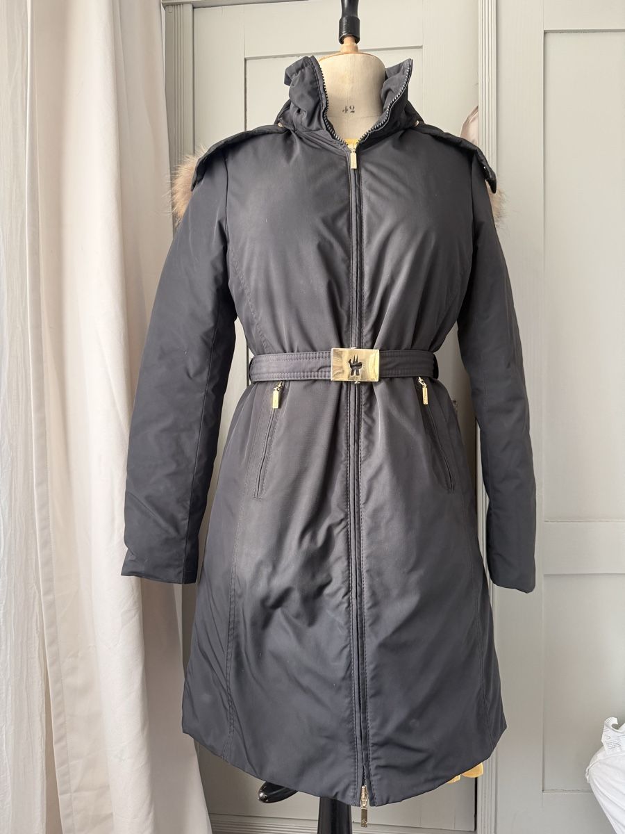 Moncler Mäntel: Moncler Mantel schwarz Grösse 1 – Gebraucht aus Hittnau von Sugar-Apple