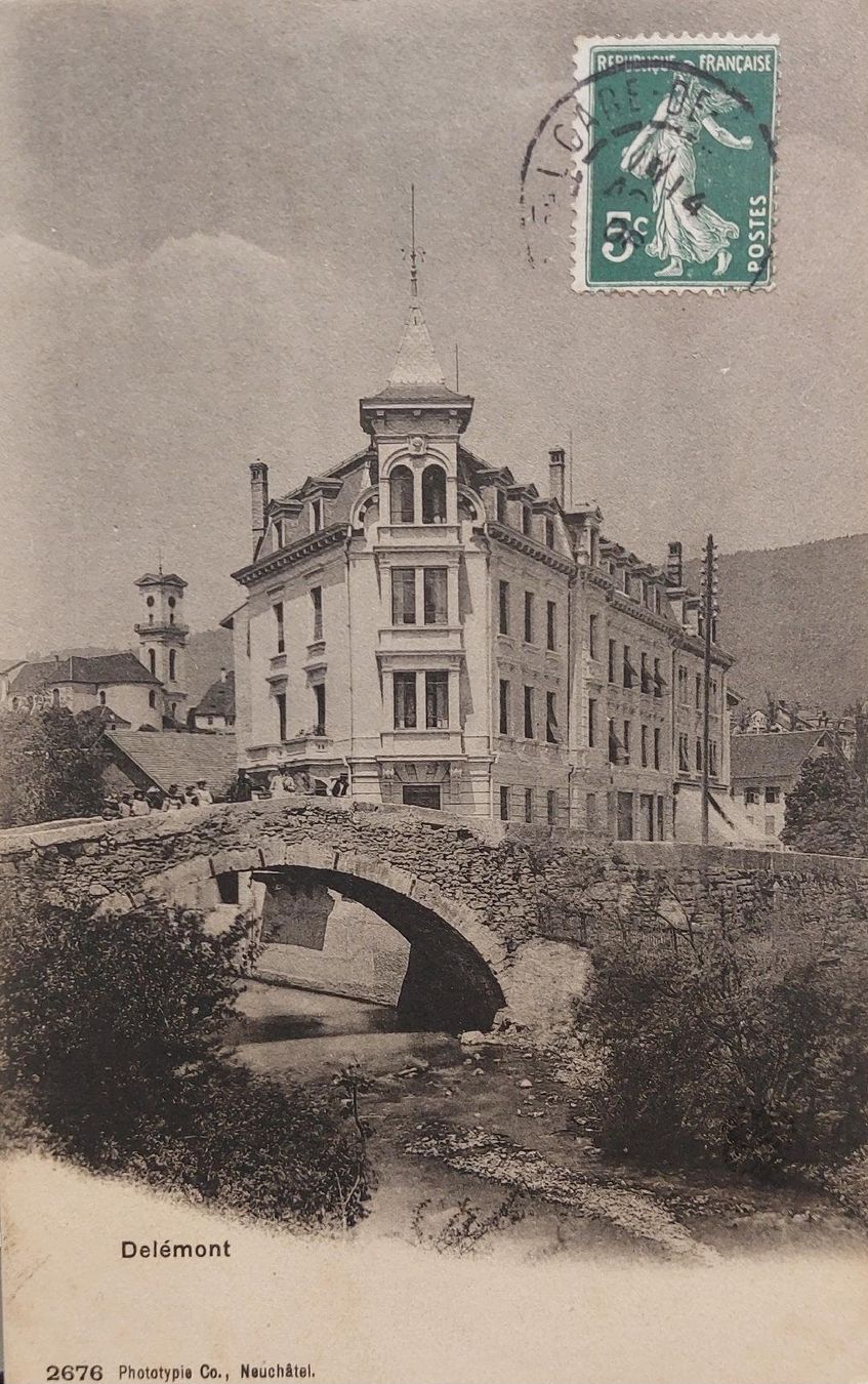 Cartoline postali: DELÉMONT - Pont de la Maltière – Usato da Delémont venduto da Domdom1