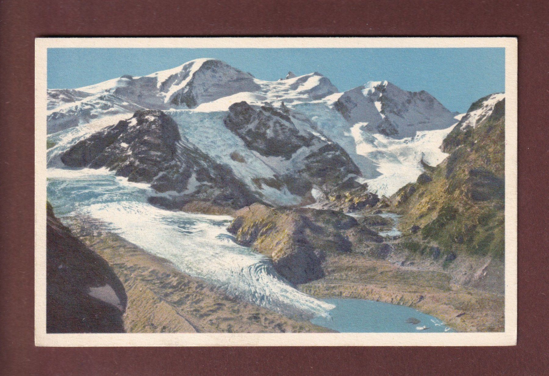 Cartoline postali: Sustenstrasse - GWÄCHTENHORN - Steingletscher – Usato da Pully venduto da nicecards-shop