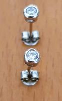 925 SILBER OHRRINGE - OHRCLIPS - OHRSTECKER MIT STEIN