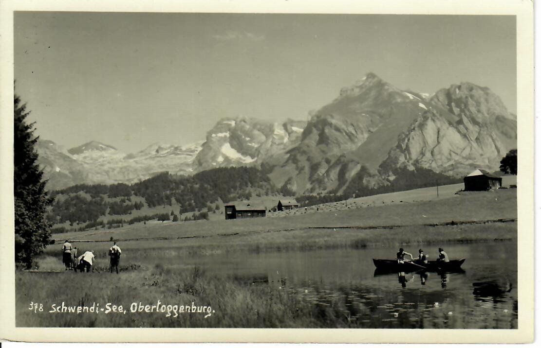Cartoline postali: Schwendi See Obertoggenburg – Usato da Hochdorf venduto da Ziegel-16