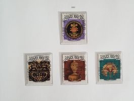 1992 Pro Patria Satz Ersttag Vollstempel mit Gummi