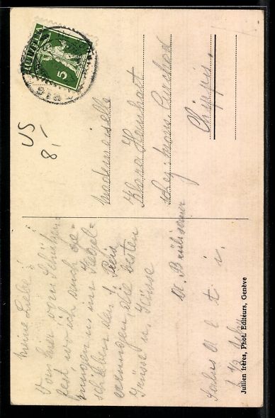 Cartoline postali: AK Brigue, Vue générale – Usato da Berlin venduto da bartko-reher 1