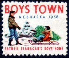 VIGNETTE 1958 BOYS TOWN NEBRASCA