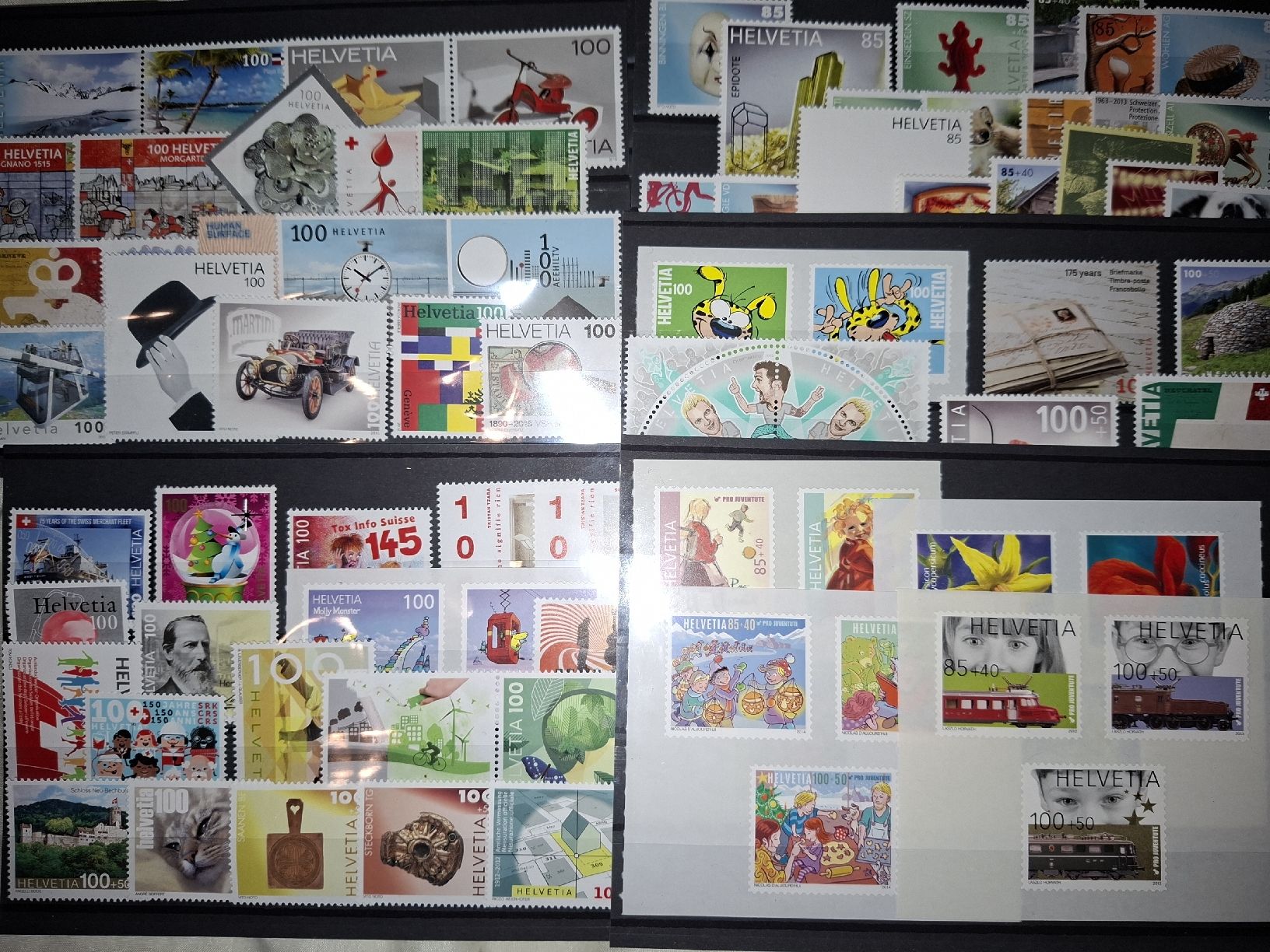 Tutti i francobolli: Frankaturware knapp 250.-  – Usato da Balgach venduto da SIMEON27 1