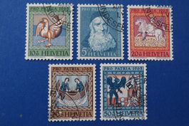 Serie Pro Patria 1966 off.Ersttag-Eckstempel Bern