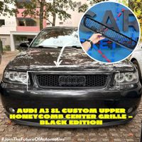 Audi A3 8L oberes Waben-Mittelgitter (schwarz)