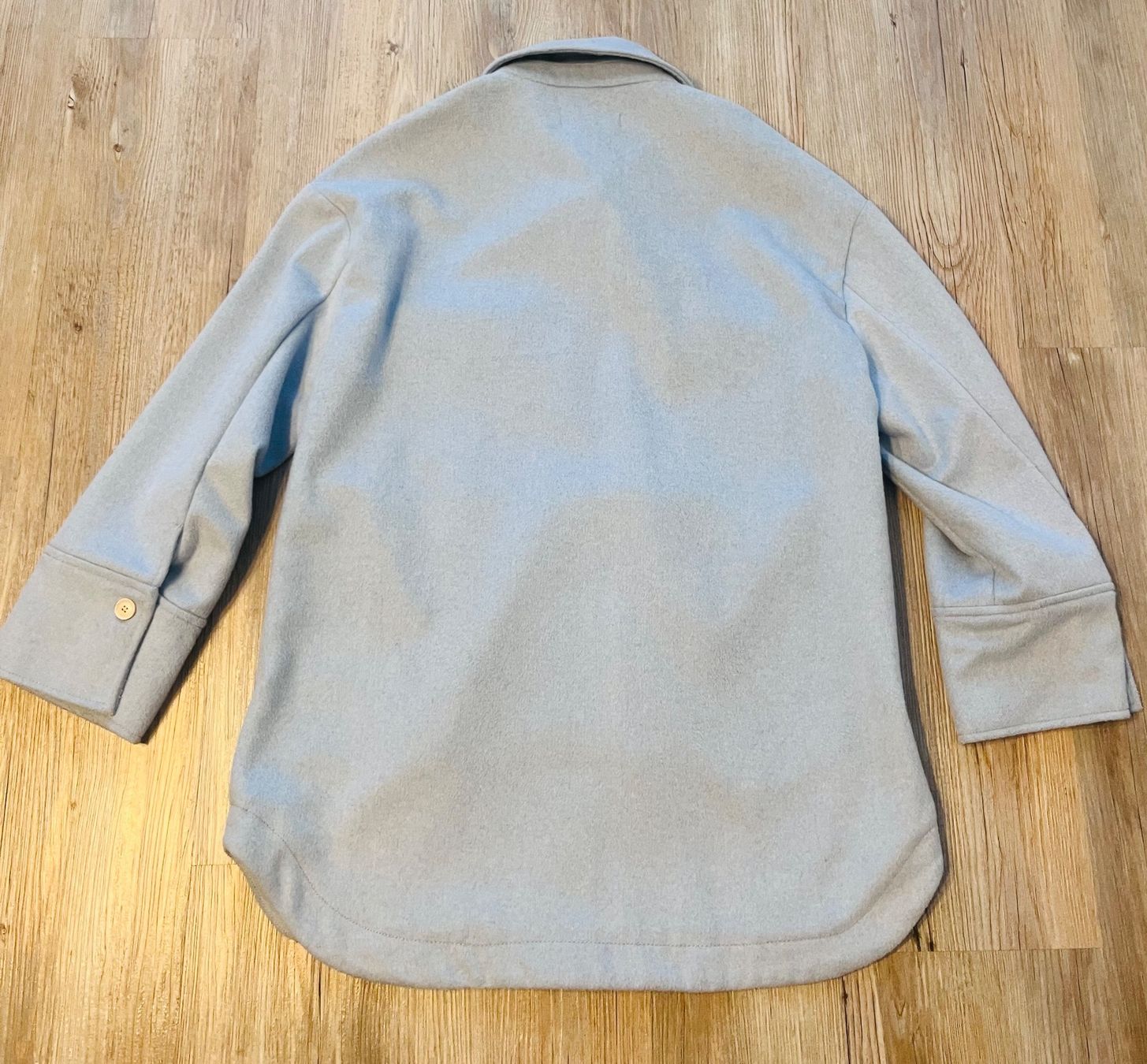 Mango Giacche: Mango Overshirt/Jacke hellblau Gr: XS/S oversize – Usato da Belp venduto da Solyluna 1