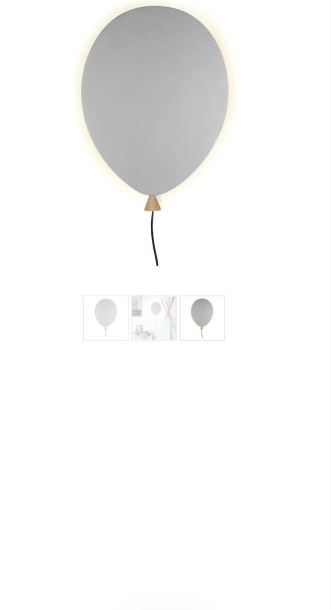 Lampade: Wandleuchte Balloon – Nuovo e nell'imballaggio originale da Hünenberg venduto da Dome_b 1