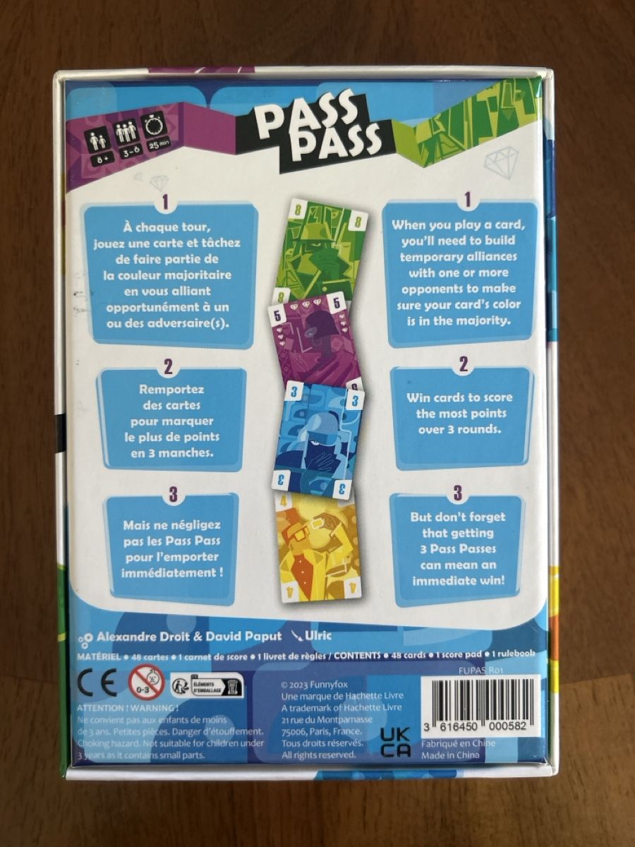 Giochi: Pass Pass - Kartenspiel - Trickspiel – Nuovo (secondo la descrizione) da Winterthur venduto da cocorosie 1