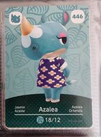 Carte Amiibo Animal Crossing, habitant n°446 Azalée