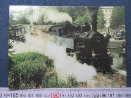 DAMPFBAHN FURKA-BERGSTRECKE GLETSCH VS AK