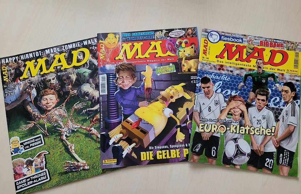 Fumetti: MAD Magazin 6 Stk. – Usato da Frauenfeld venduto da Maba066