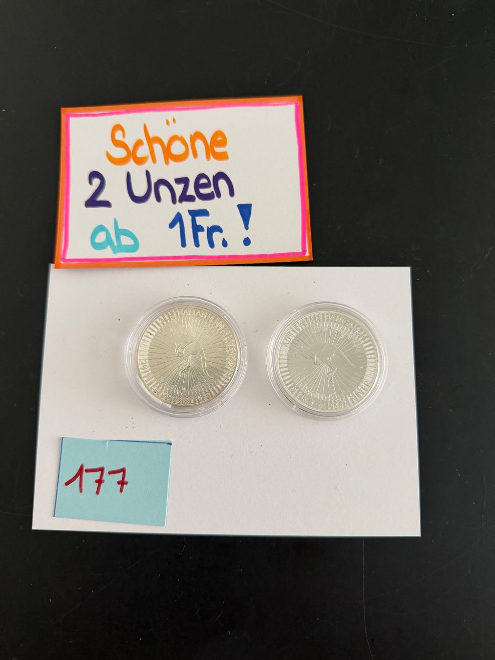 Tutti le monete: Schöne 2 Unzen – Usato da Engi venduto da kasi09