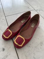 Edle BALLY Lackleder Ballerinas Gr. 36.5