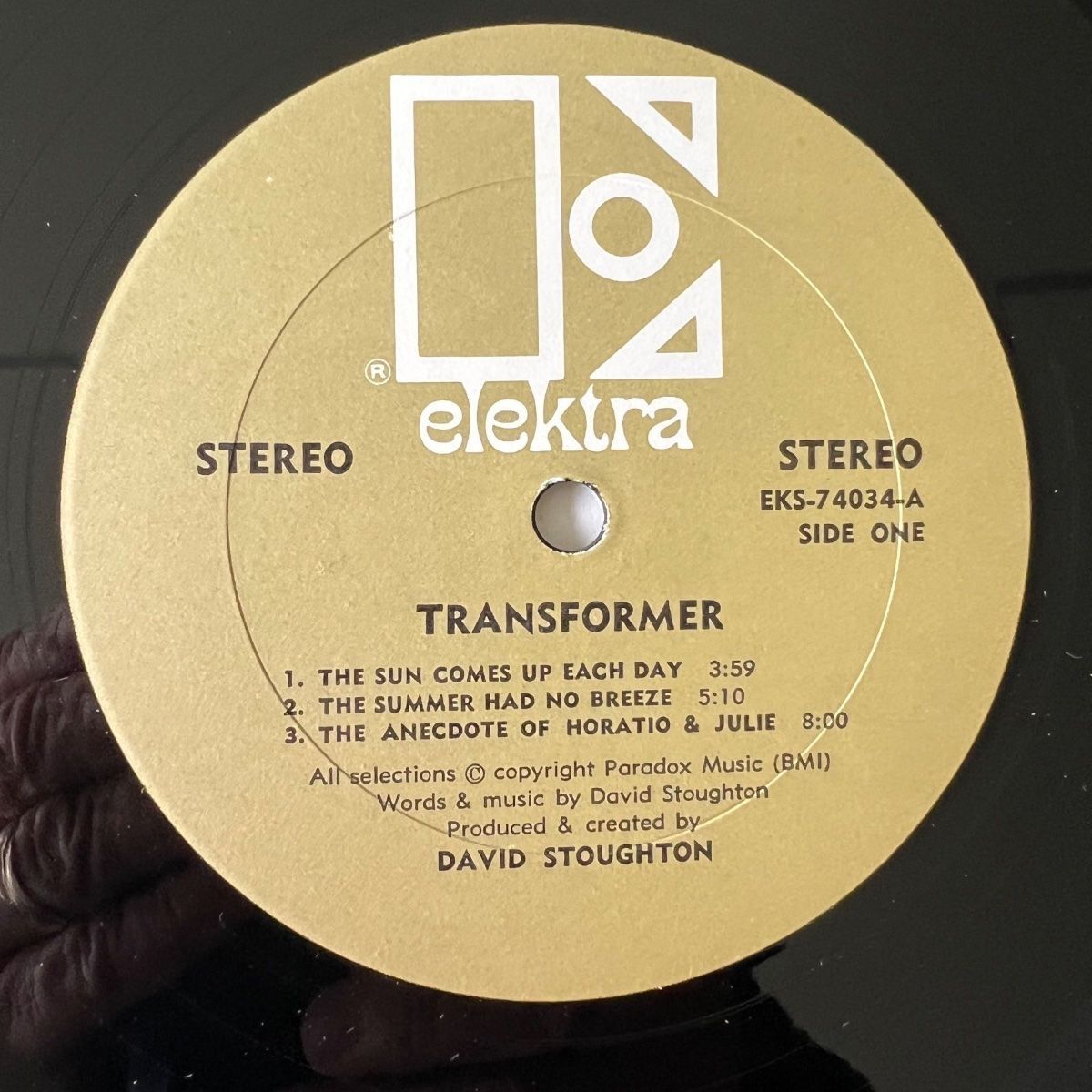Dischi in vinile: David Stoughton - Transformer / 1. US-Press. 1968 – Usato da Gais venduto da soundcave57 3