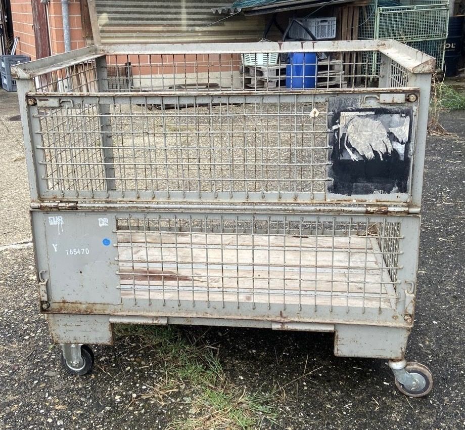 Griglie e Inferriate: Gitterbox auf Rollen – Usato da Dachsen venduto da Jimmy0 3