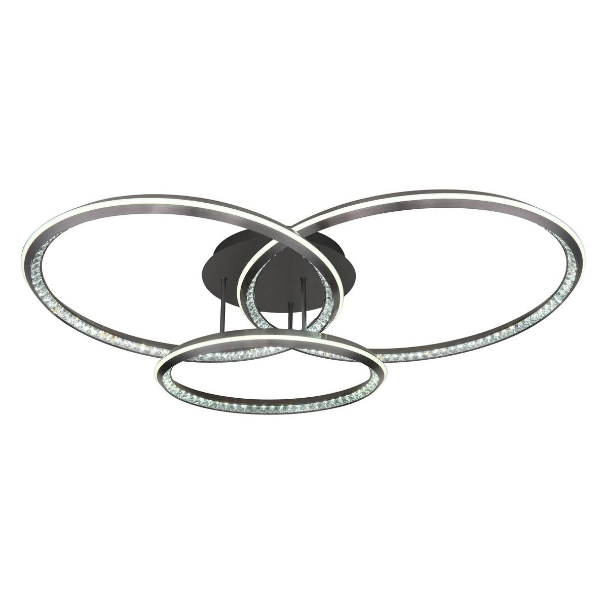 Lampadari & plafoniere: LED Deckenleuchte, Grau, 110 cm x 81 cm – Nuovo (secondo la descrizione) da Kreuzlingen venduto da Smart-Light 7