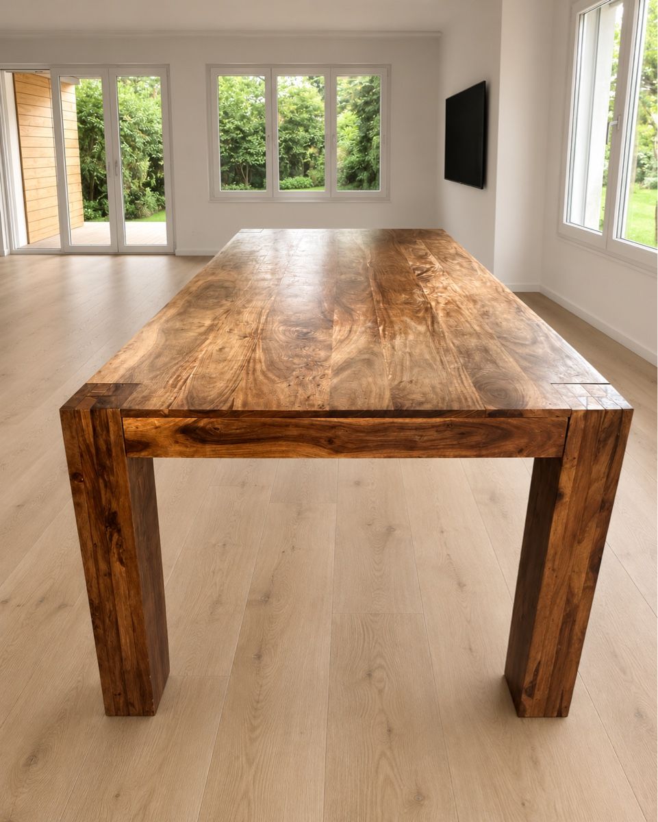 Tables: Wunderschöner Esstisch aus Echtholz – D'occasion à Bottighofen par Tonic1977 1