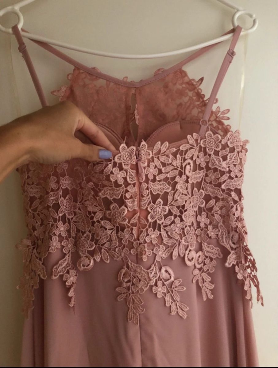 Vestiti: Festliches Kleid, Rosé farbig – Nuovo (secondo la descrizione) da Lachen SZ venduto da raoh 2