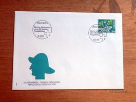 FDC, Dauermarke, Zst.Nr.783, hoher Wert,  Bern 6.3.1990