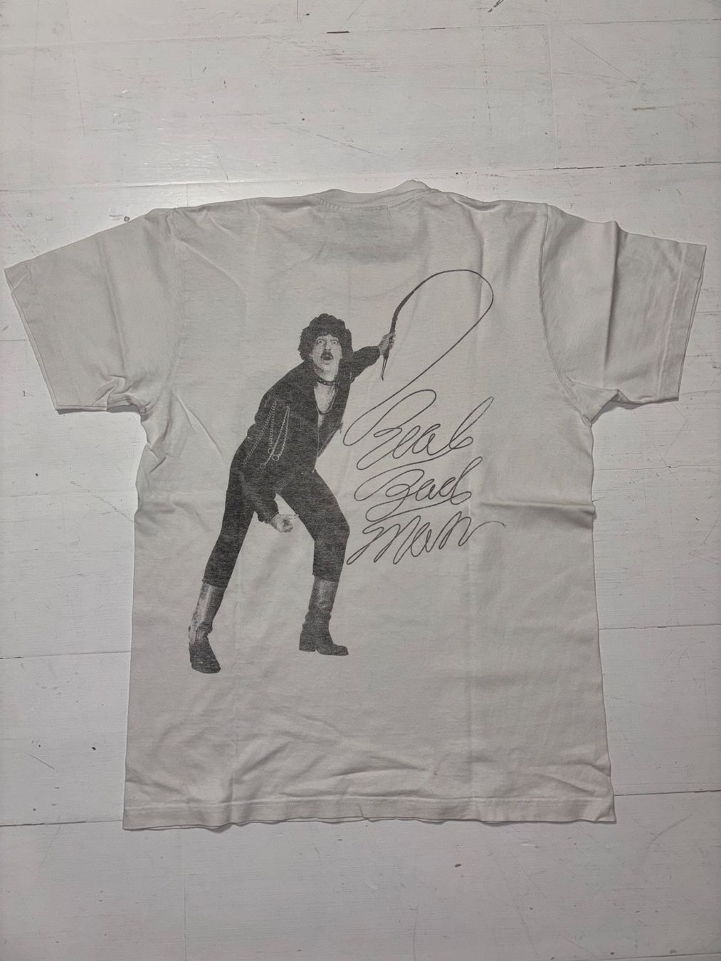 T-shirts: T-Shirt Weiss mit Print – D'occasion à Zürich par LinoBossi 1