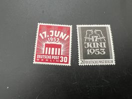 Deutschland Berlin  1953 Mi. Nr. 110-11   *   (4960)