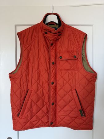 Steppweste Polo Ralph Lauren Gr. L Orange