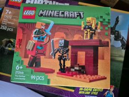Neues Lego 21266 Minecraft Das Lava Duell im Nether