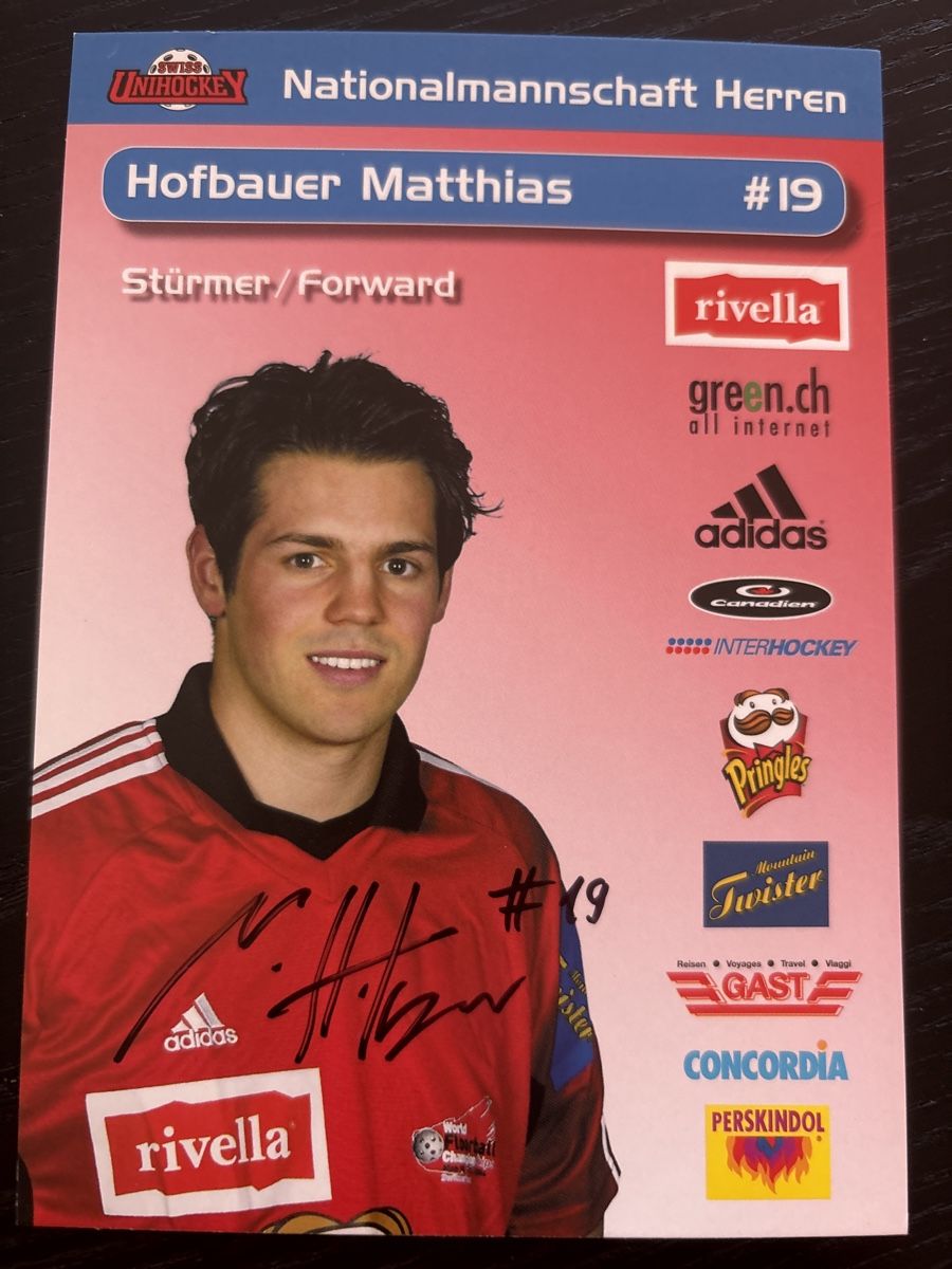 Autographes: Matthias Hofbauer – D'occasion à Uetendorf par hoisle