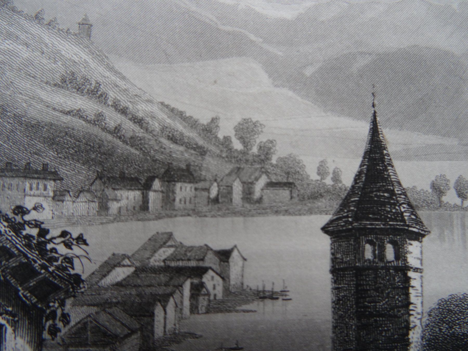 Incisioni: Bern  Thun Stahlstich um 1840 – Usato da Safnern venduto da Wstussi 3