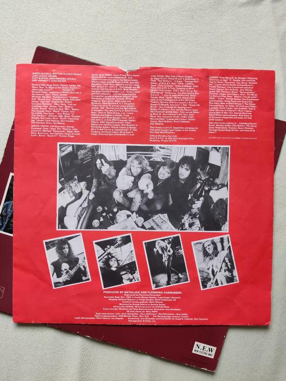 Metallica - Master of Puppets LP Vinyl