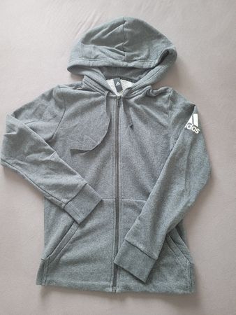 Adidas Kapuzenjacke, Grau, Top Zustand, Grösse XS-S