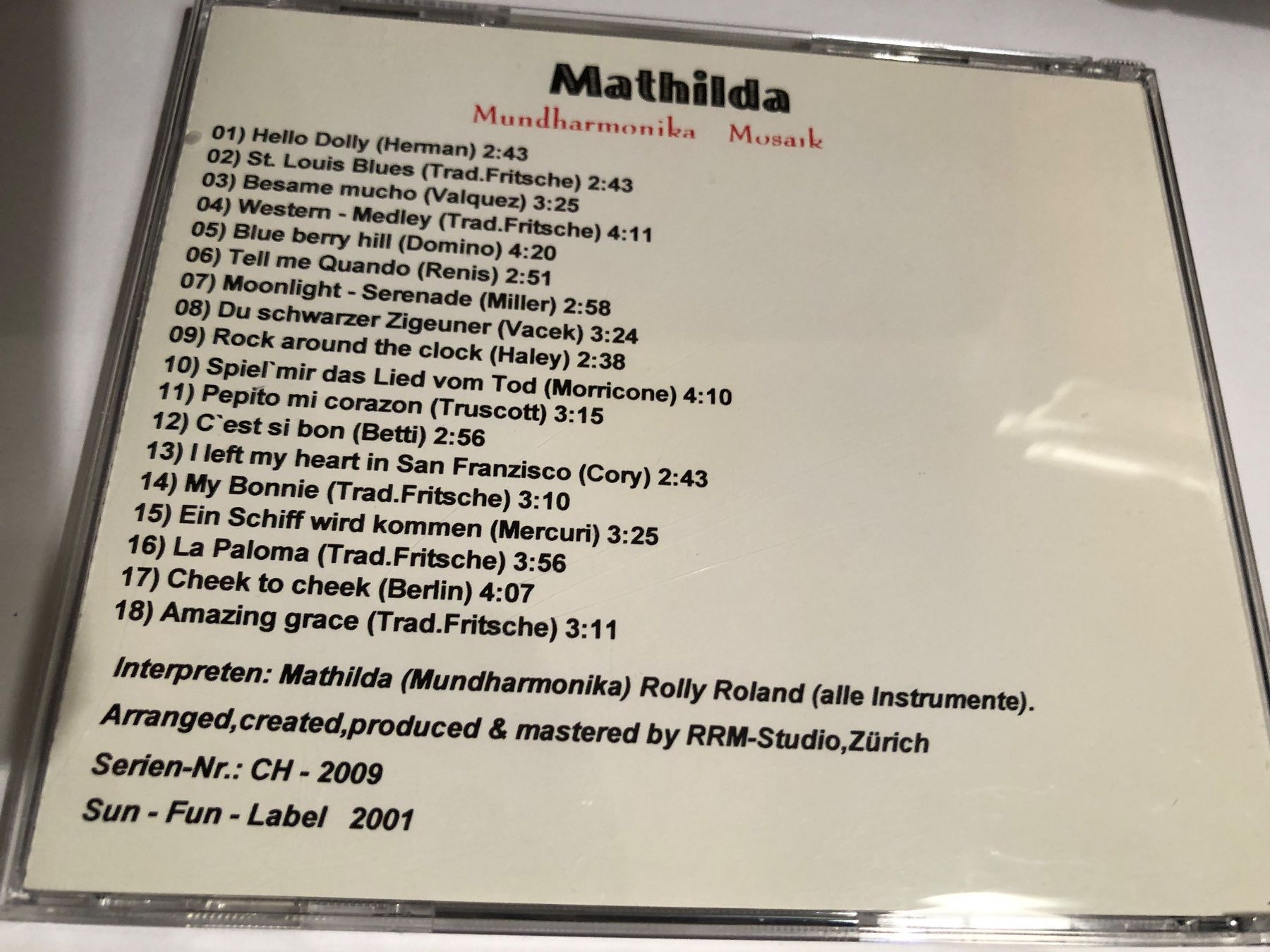 CDs: Mathida – D'occasion à Arth par Vrecam51 1