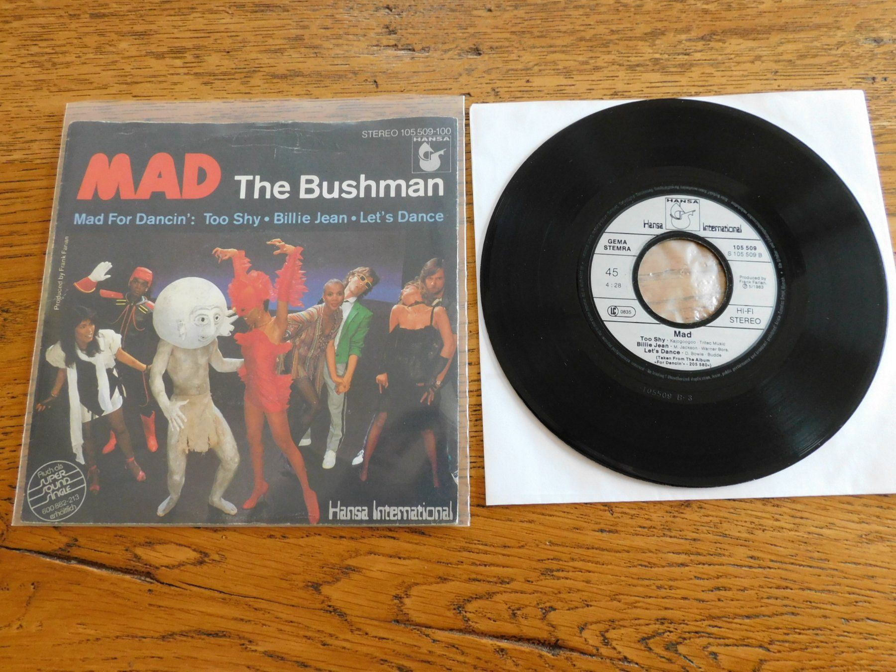 Schallplatten: Mad ‎– The Bushman – Gebraucht aus Emmenbrücke von lamorak