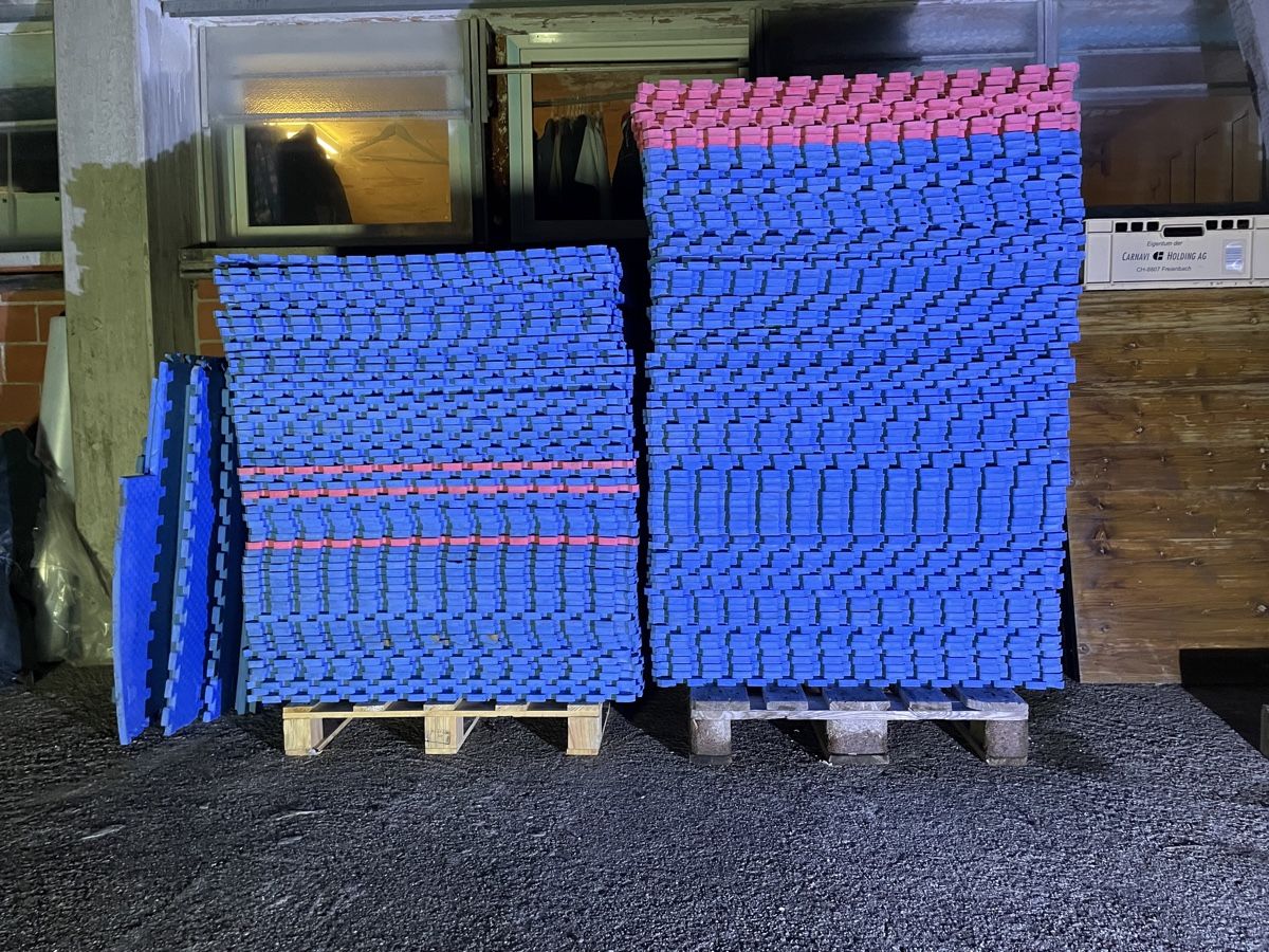 Tappeto da gioco: Spielmatte/ Bodenmatte/ Turnmatte/ Puzzlematte – Usato da Aarau Rohr venduto da Pascii234