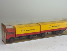 EX- Wiking Mercedes Pritschen Lastzug Mercedes Benz
