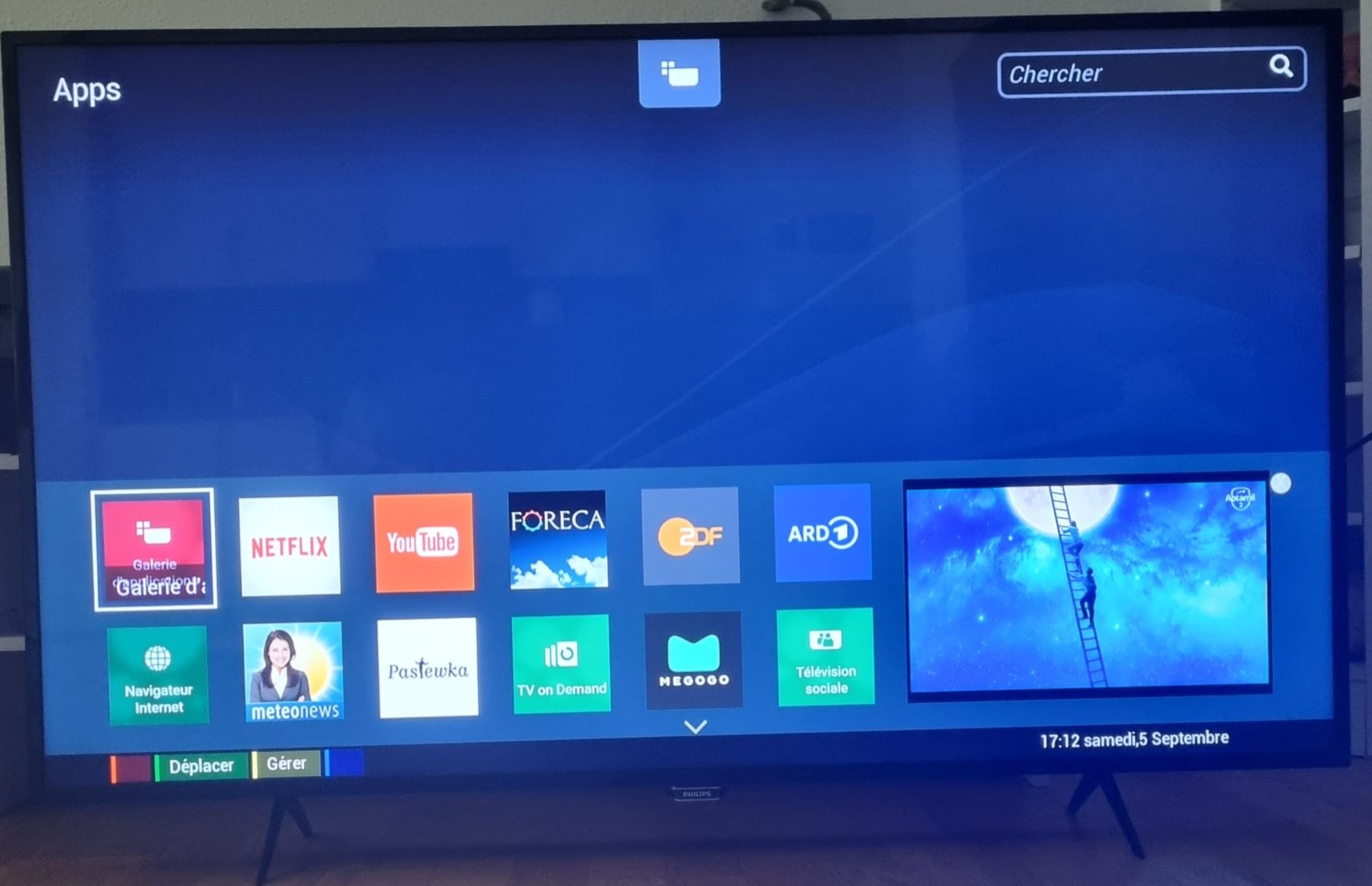 Philips Fernseher: TV Philips 55" – Gebraucht aus Chéserex von cri_8pdw
