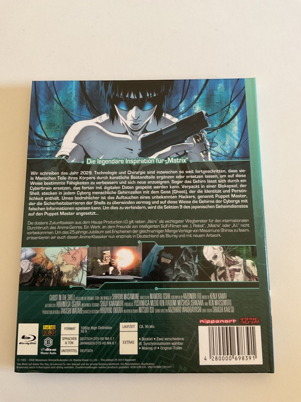 Tutti i DVDs: Ghost in the Shell Blu-ray Jubiläums-Edition gebraucht – Usato da Au SG venduto da Mar_69jz 1