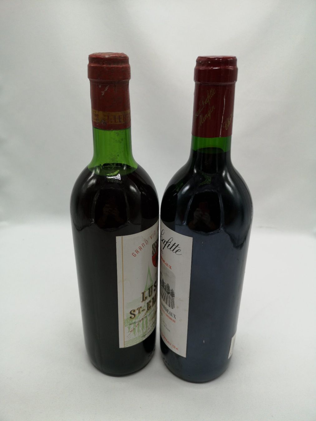 Vino: LUSSAC SAINT-EMILION  & LAFITTE Mengin  **1973 - 1994** – Nuovo e nell'imballaggio originale da Bulle venduto da italicum 2